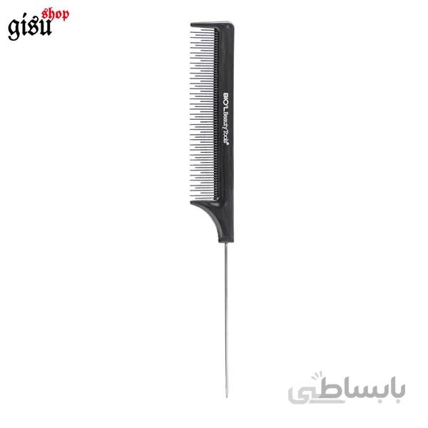 شانه موی سر با دم تقسیم مدل گرافیت استایل (BIOL)