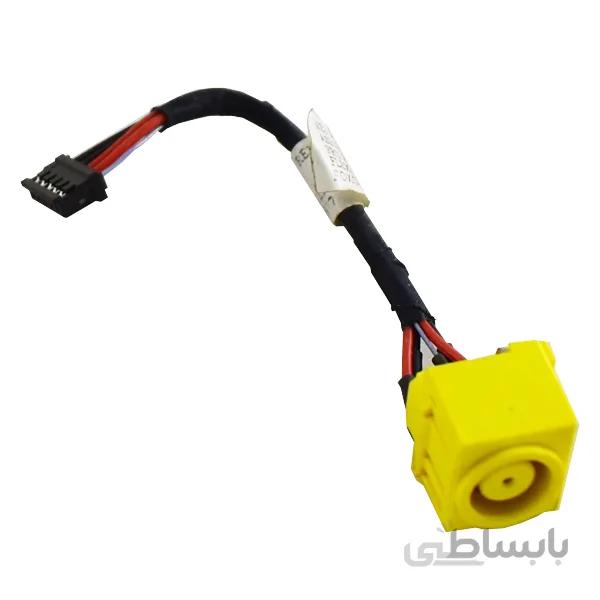 سوکت شارژ کد 5002 لپ تاپ لنوو T410 ا IBM Lenovo ThinkPad T410 DC jack connector replacement