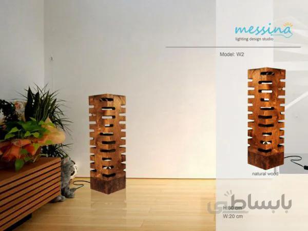 چراغ ایستاده مسینا مدل W2