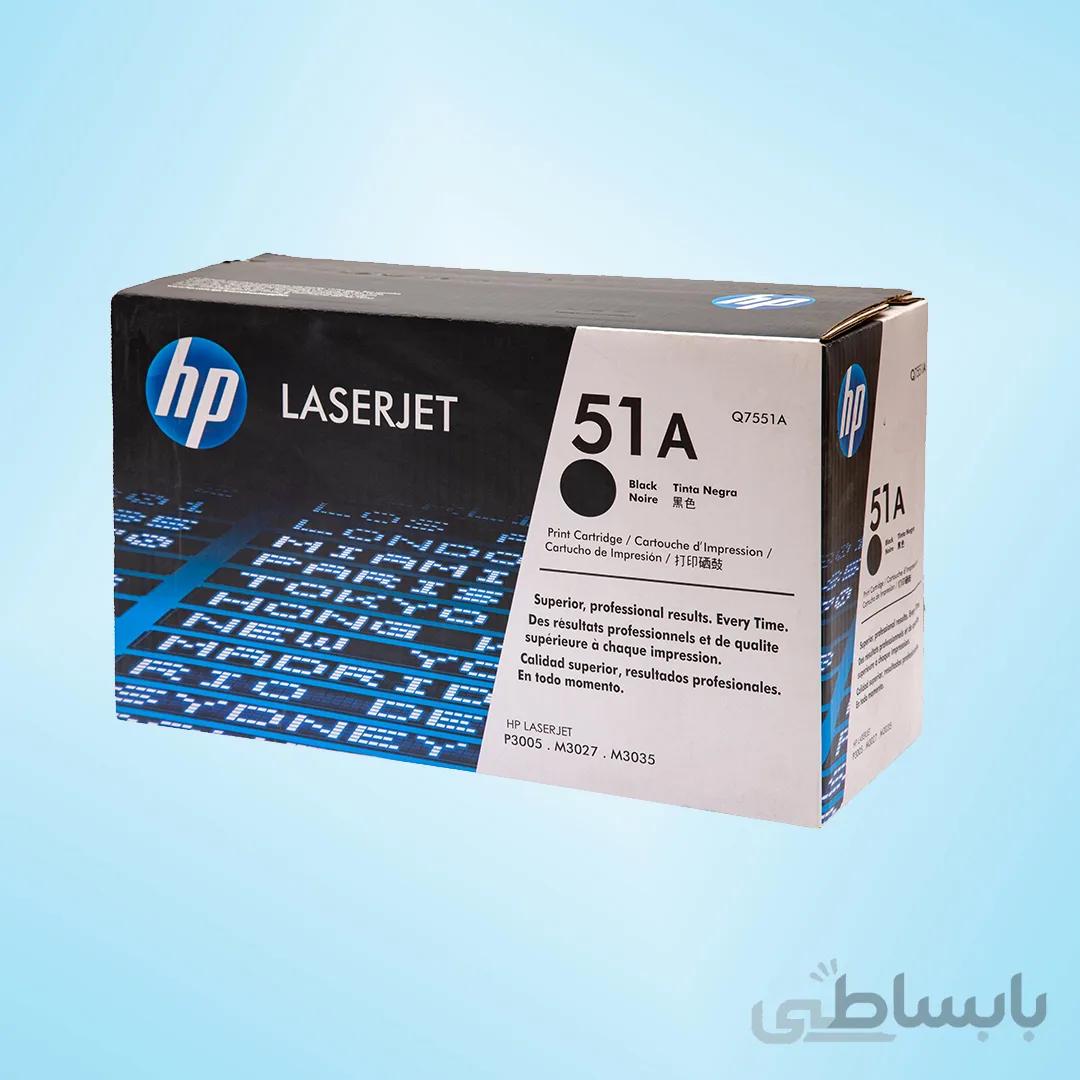 کارتریج تونر مشکی اچ پی HP 51A