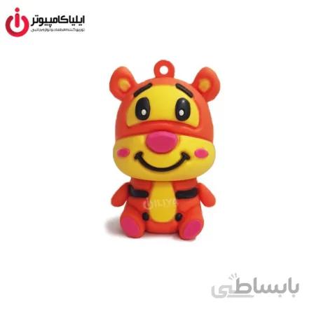 فلش مموری عروسکی کینگ فست مدل TI-11 طرح ببر ظرفیت 32 گیگابایت