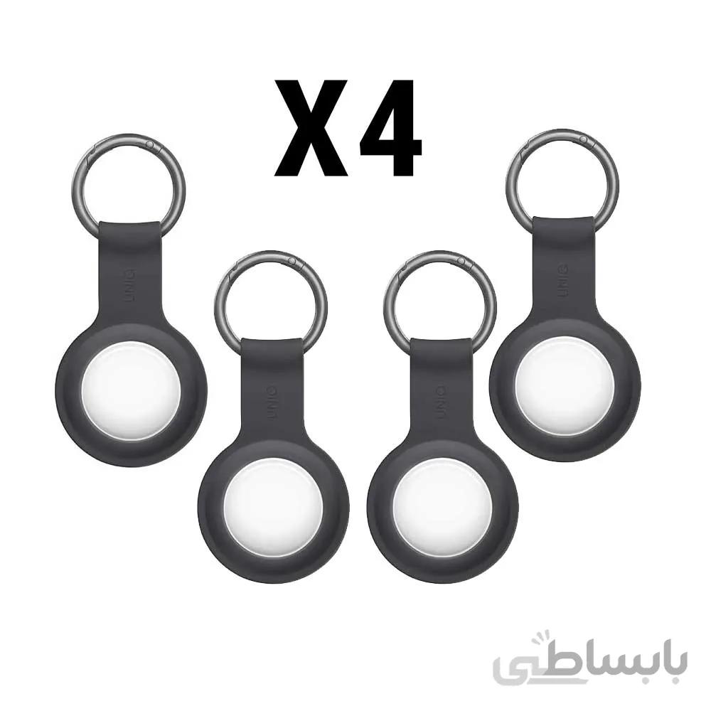 کاور یونیک مدل LINO مناسب برای اپل Air Tag بسته 4 عددی