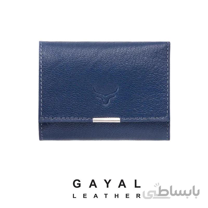 مینی کیف زنانه چرم گَیال WM سرمه ای