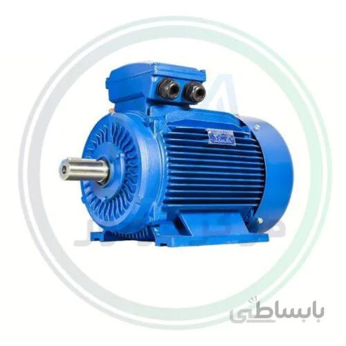 الکتروموتور چینی گوانلو ۷۵ کیلووات ۱۰۰ اسب سه فاز بدنه چدنی ۱۵۰۰ دور