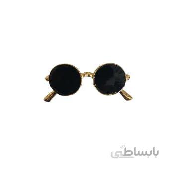 سنجاق سینه زنانه طرح عینک کد B