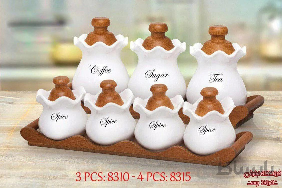 سرویس پاسماوری چوب سرامیک کد1707 ا کد کالا 1707