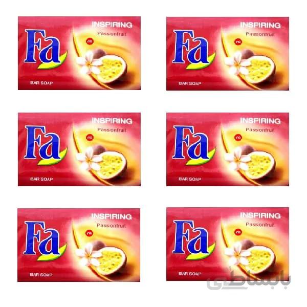 صابون فا پشن فروت 175گرم بسته 6 عددی Fa Passionfruit