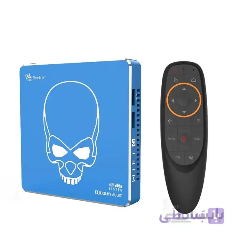 اندروید باکس BeelinkمدلGT-King Pro WIFI 6 با CPU  S922X-H و حافظه داخلی 64 و رم 4