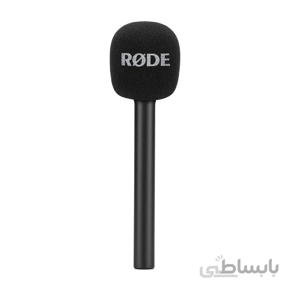 بادگیر و دسته میکروفن رُد Rode Interview GO Handle and Pop Filter for Wireless GO