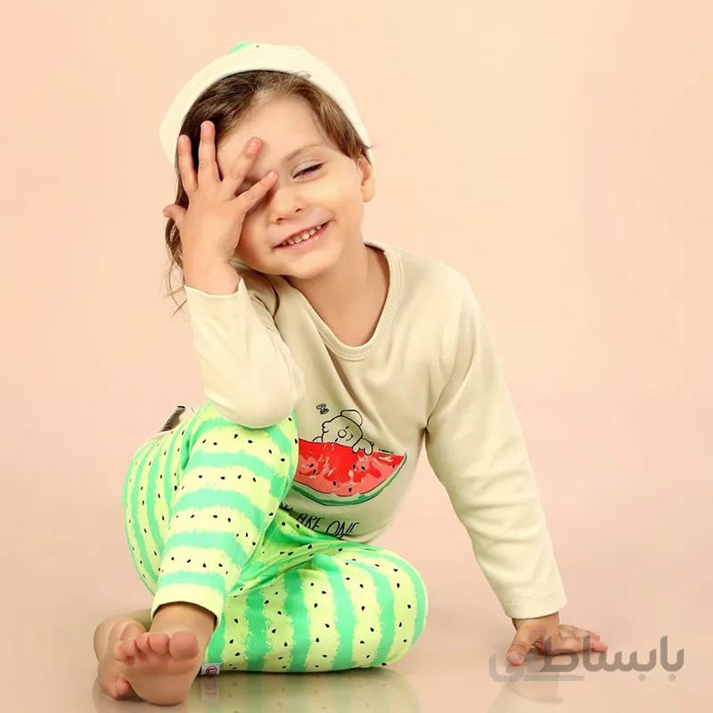 ست بلوز شلوار بچه گانه یلدا طرح دورگا
