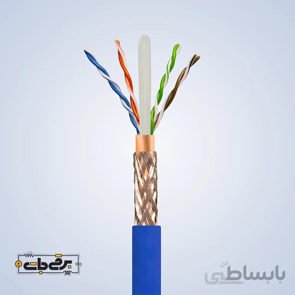کابل شبکه Cat6 utp برند مازندران