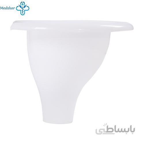 قیف توالت فرنگی ته باز سرو پیکر توس