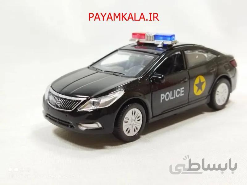 ماشین اسباب بازی هیوندا آزرا پلیس (1501) مشکی
