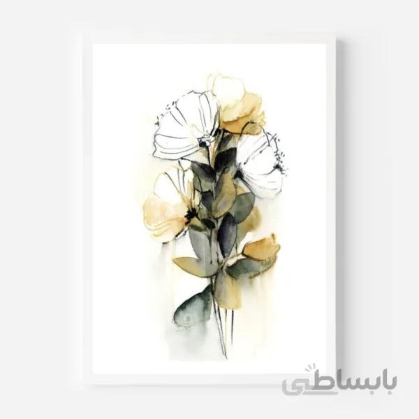 تابلو دکوراتیو فانتزی مدل فلاور