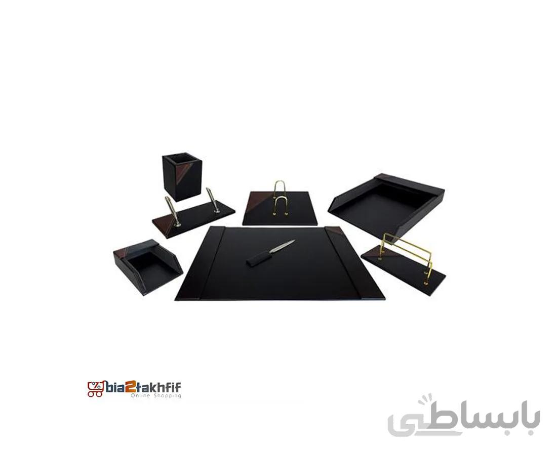 ست رومیزی چرمی 8تکه کد903