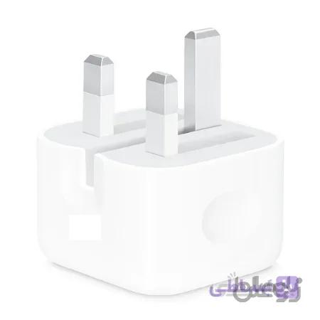 آداپتور شارژ اصلی اپل 18 وات 18W USB-C Power Adapter