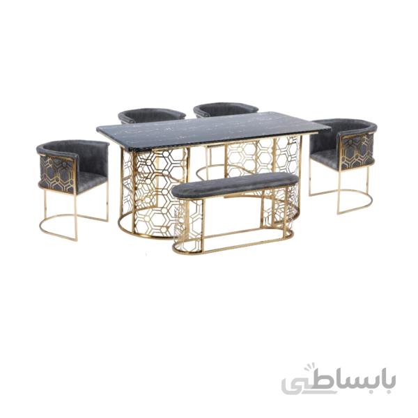 میز و صندلی ناهارخوری ۶ نفره مدل ۶۵۷