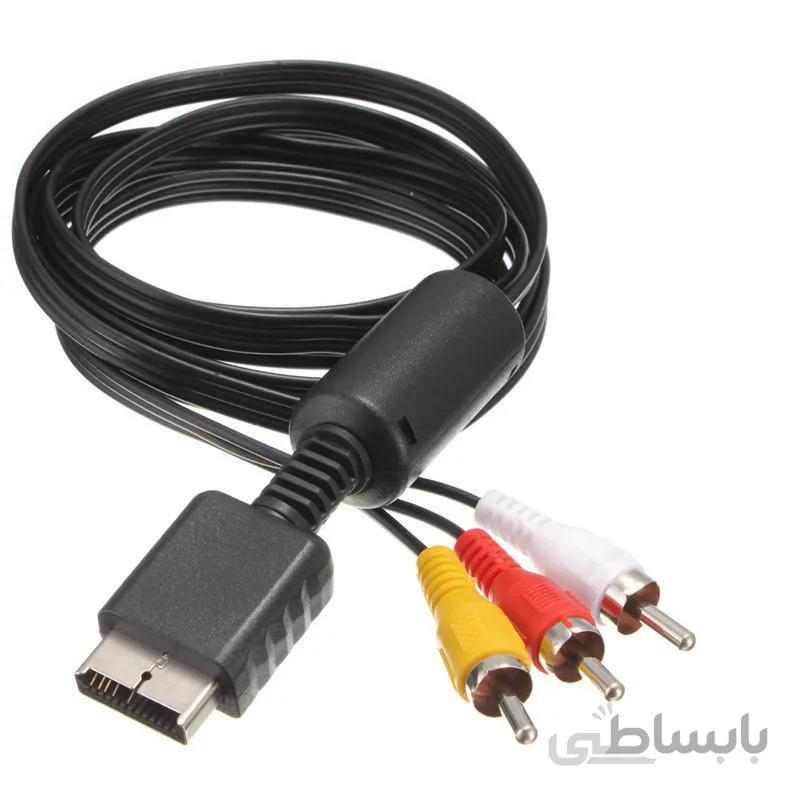 کابل تبدیل کامپوننت به RCA مناسب برای پلی استیشن ۲