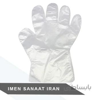 دستکش نایلونی یک بار مصرف