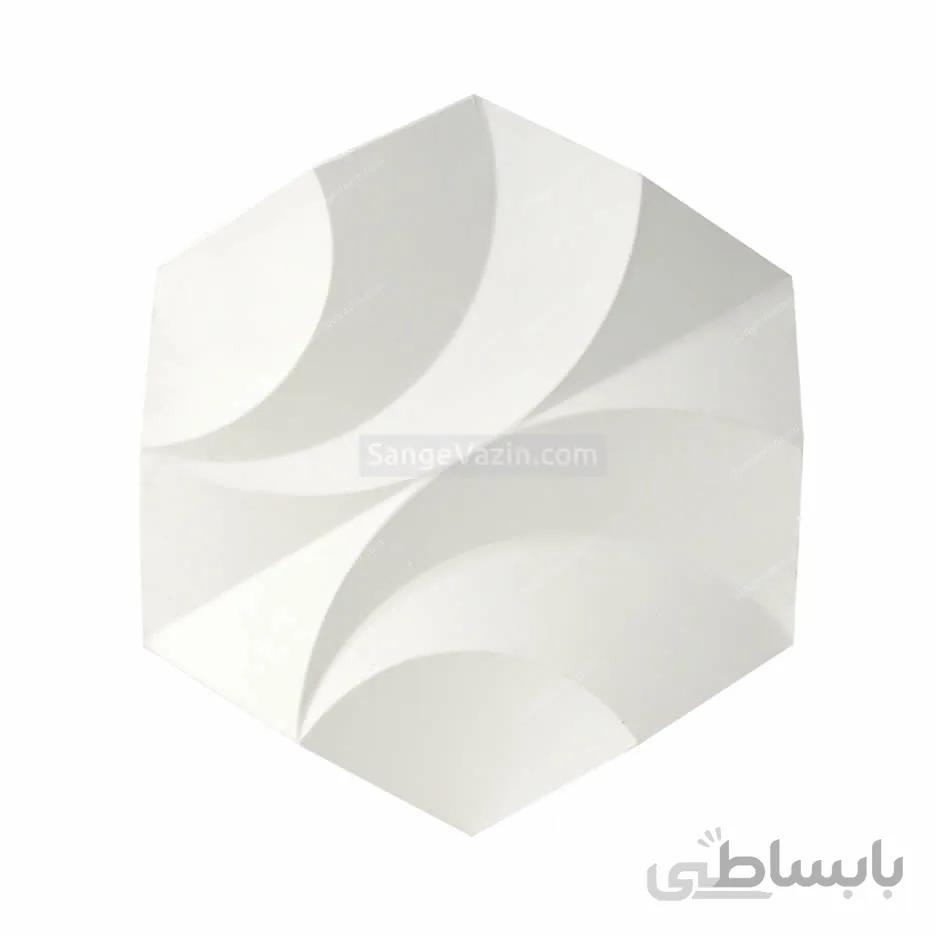دیوارپوش دکوراتیو ۳بعدی شش ضلعی