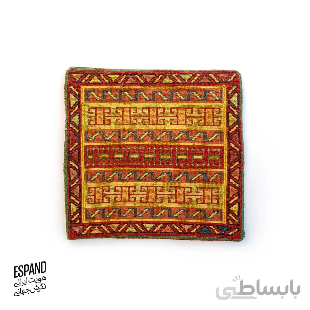 کوسن گلیم سوزنی طرح محرمات 4