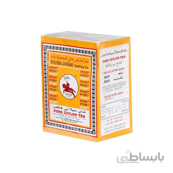 چای سیلانی خالص اسب و پرچم اصل مقدار 500 گرم