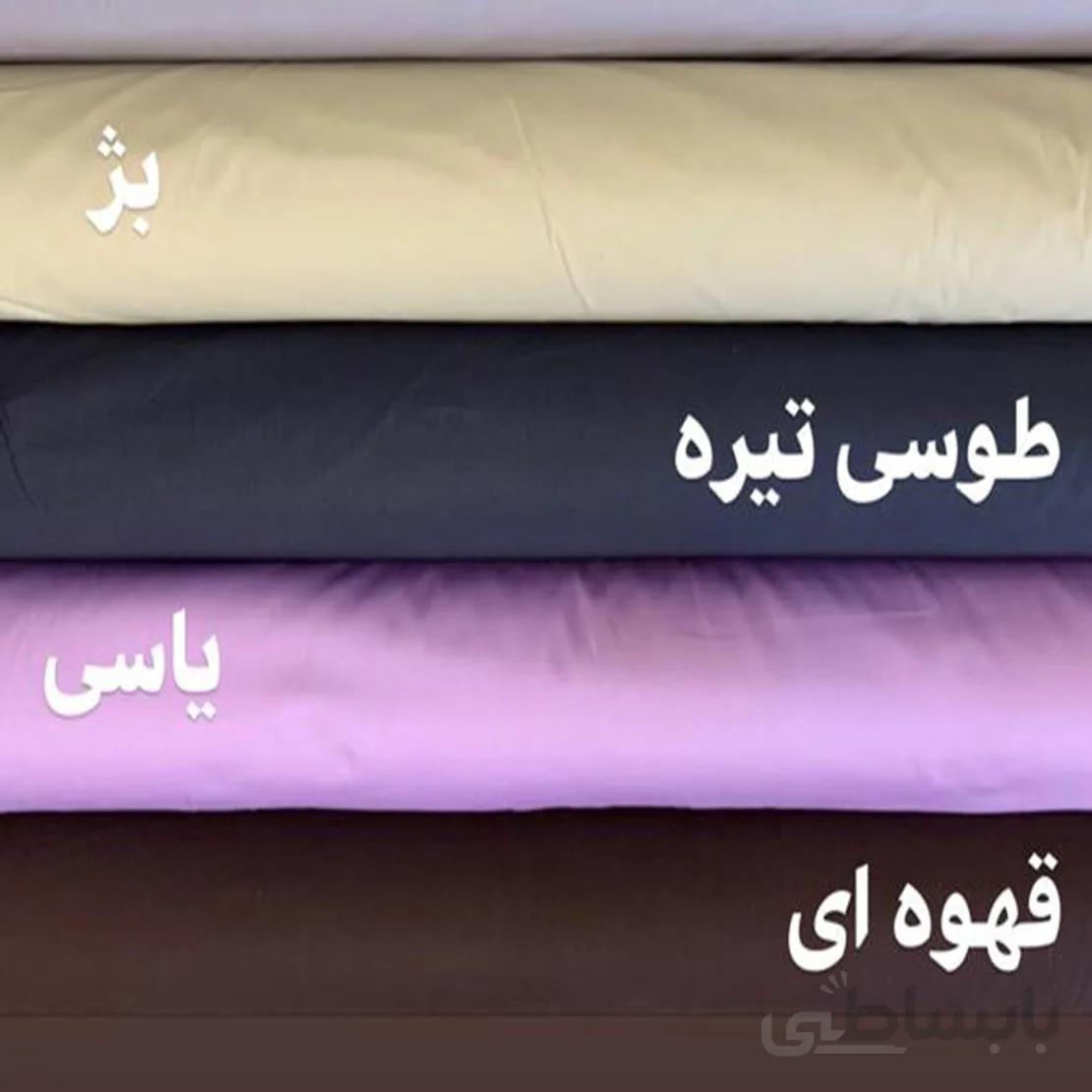 نیم ست ملحفه یکنفره 120 ملرز ساده قهوه ای رانفرس