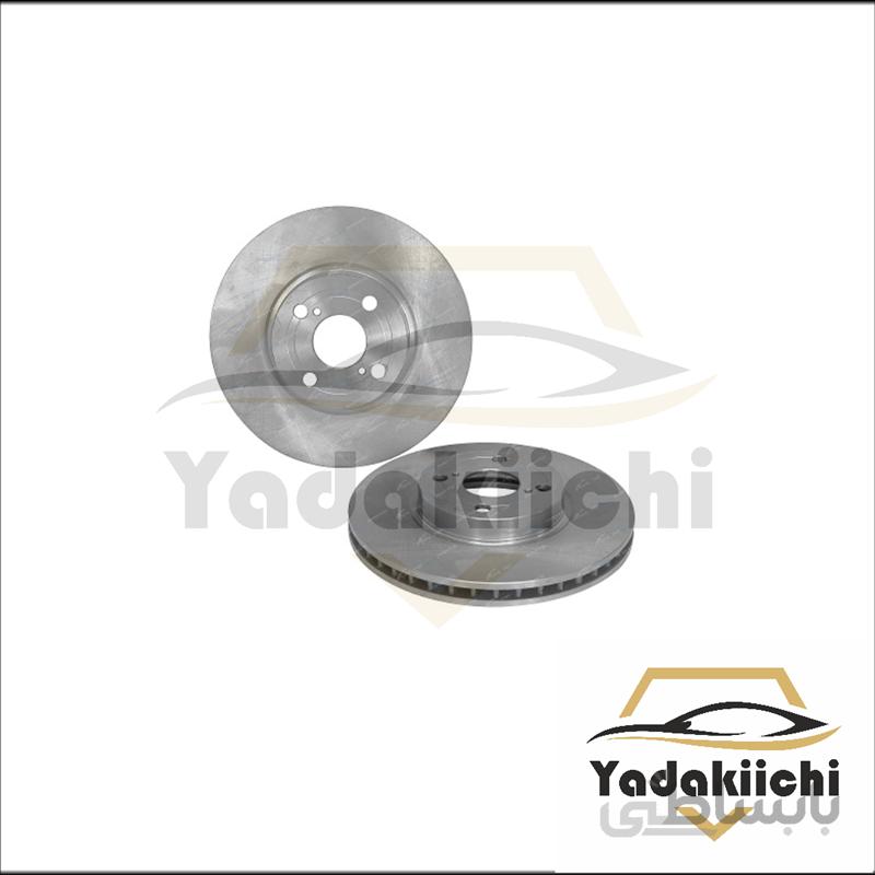 دیسک چرخ تویوتا کرولا 2007 - 2005 برند معتبر وارداتی جفت جلو