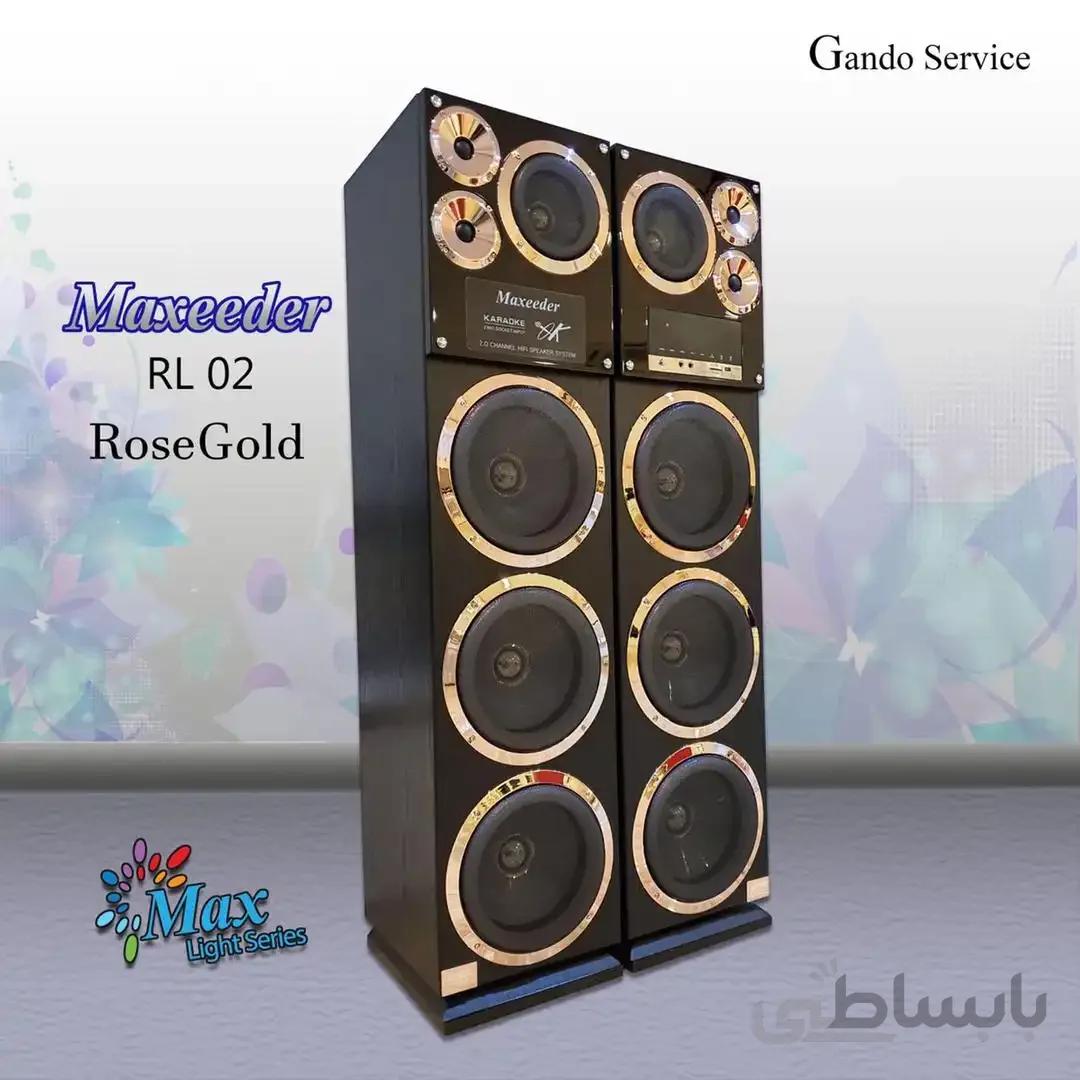 اسپیکر 3 ساب 10 مکسیدر مدل RL02 چراغ دار