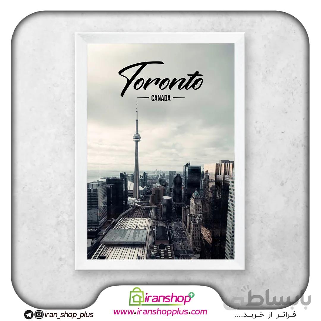 تابلو پوستر شهر تورنتو با تم Famous Cities
