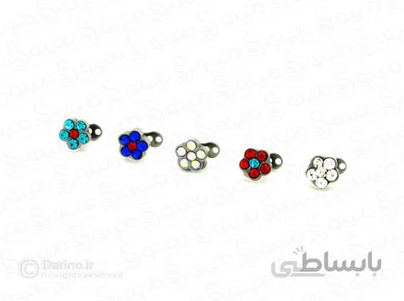پیرسینگ میکرودرمال گل رویزین benli-p-1