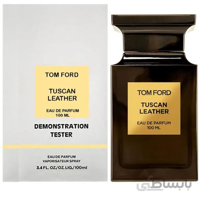 تستر اماراتی عطر ادکلن تام فورد توسکان لدر حجم 100 میل جعبه سفید