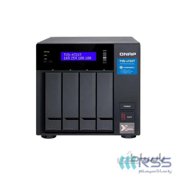 ذخیره‌ساز تحت شبکه کیونپ مدل TVS-472XT-i3-4G