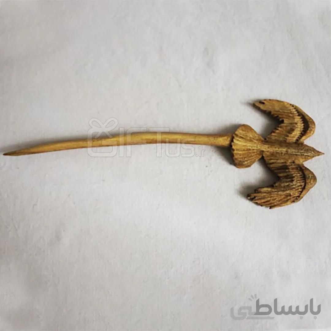 گیره موی شاهین (رنگ قهوه ای تیره)