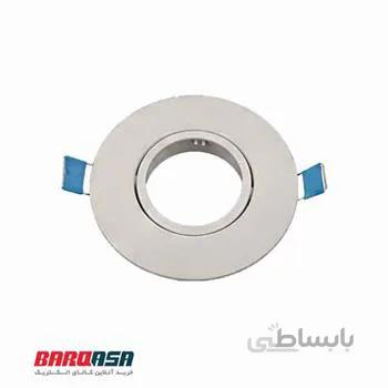 قاب هالوژن ABS آبکاری استیل 92 جهان الکتریک