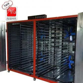 دستگاه میوه خشک کن 6 کابین آریا - 216 کشو دو مشعل صنعتی
