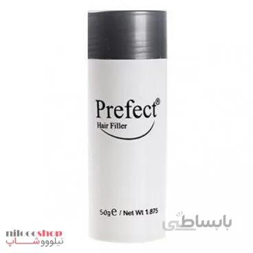 پودر پرپشت کننده مو پرفکت رنگ مشکی مقدار 25 گرم ا Perfect black hair thickening powder 25 grams