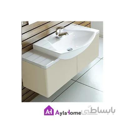 روشویی روکابینتی گلسار مدل پارمیس 60 درجه دو