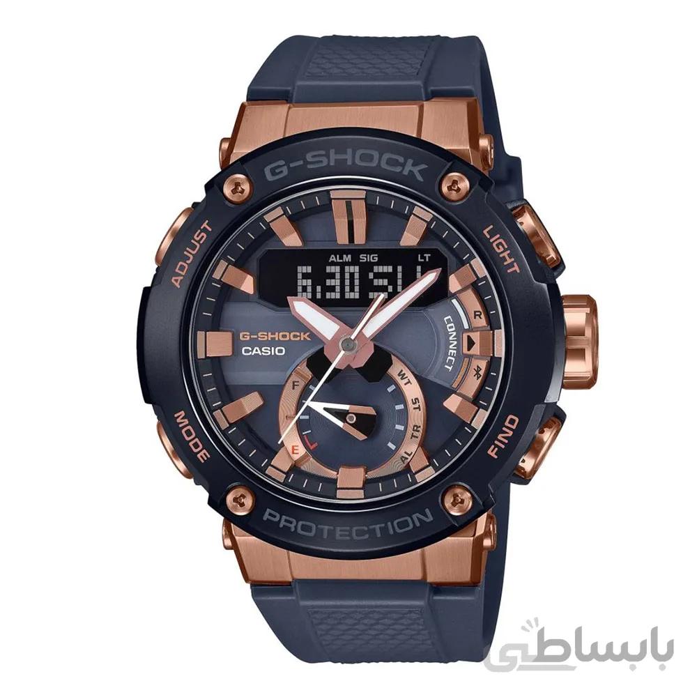 ساعت مچی هوشمند مردانه جی شاک ا G-SHOCK GST-B200G-2A