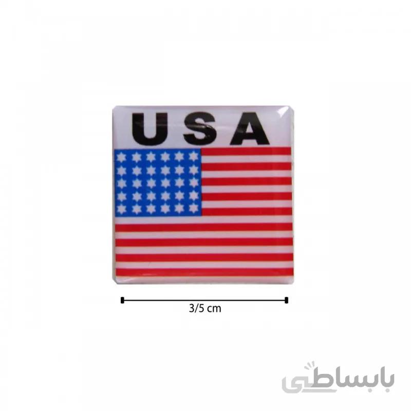 برچسب ژله ای پرچم آمریکا کد 105