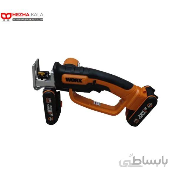 اره افق بر شارژی مینی ورکس مدل WG894E ا carwash WG894E