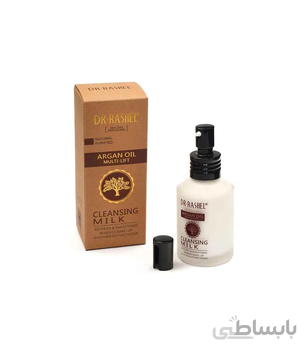 لوسیون پاکسازی پوست دکتر راشل عصاره روغن آرگان حجم ۶۰ میلی لیتر