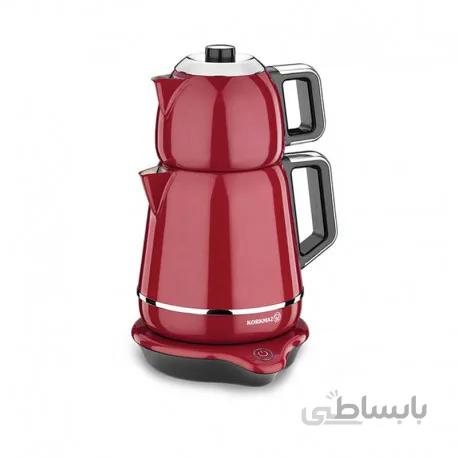 چایساز کرکماز اصلی مدل Demiks کد a332 ا KORKMAZ electrical tea pot set A332