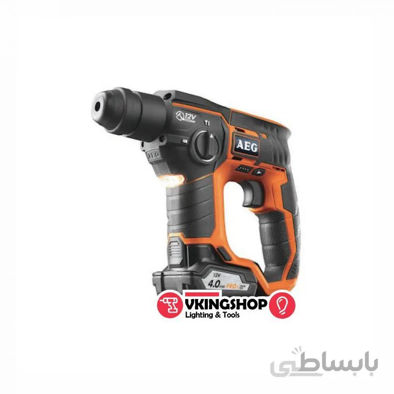 بتون كن دو كاره شارژي ١٢ ولت۴ شیار آاگ مدل BBH12LI_202C