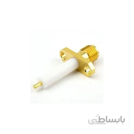 تفلون بلندSMA FEMALE 2HOLE Panel Mount RF Connector
