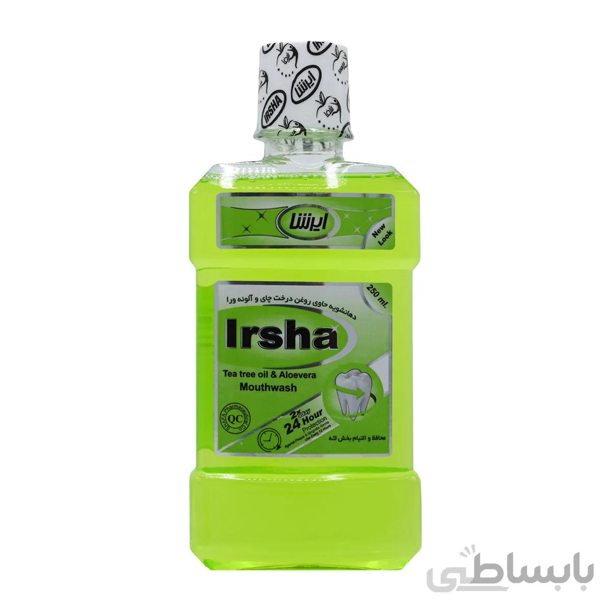 دهان شویه روغن درخت چای و آلوئه ورا ایرشا