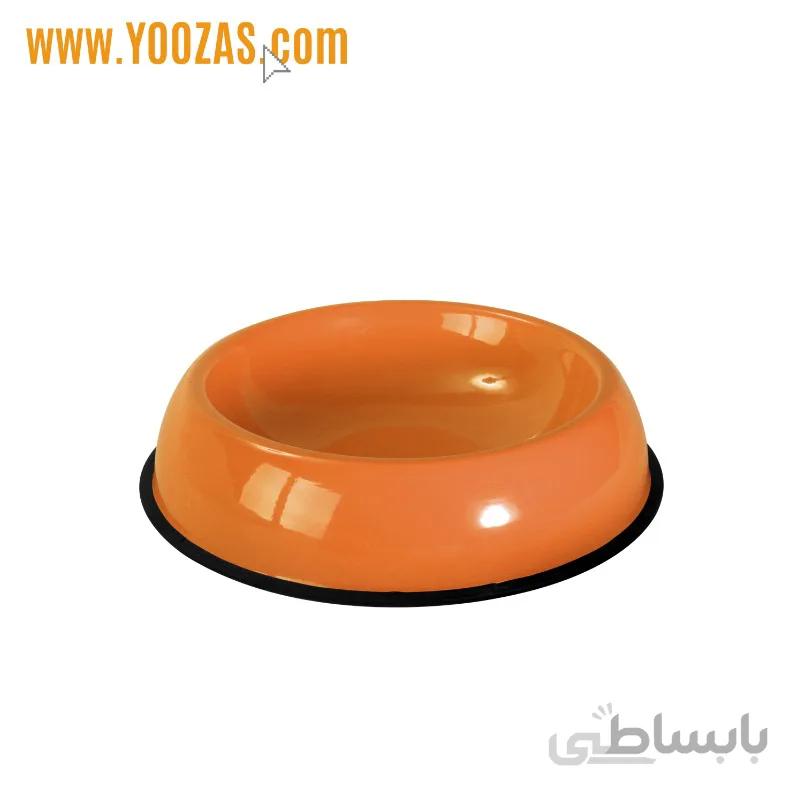 ظرف فلزی رنگی رها سایز متوسط