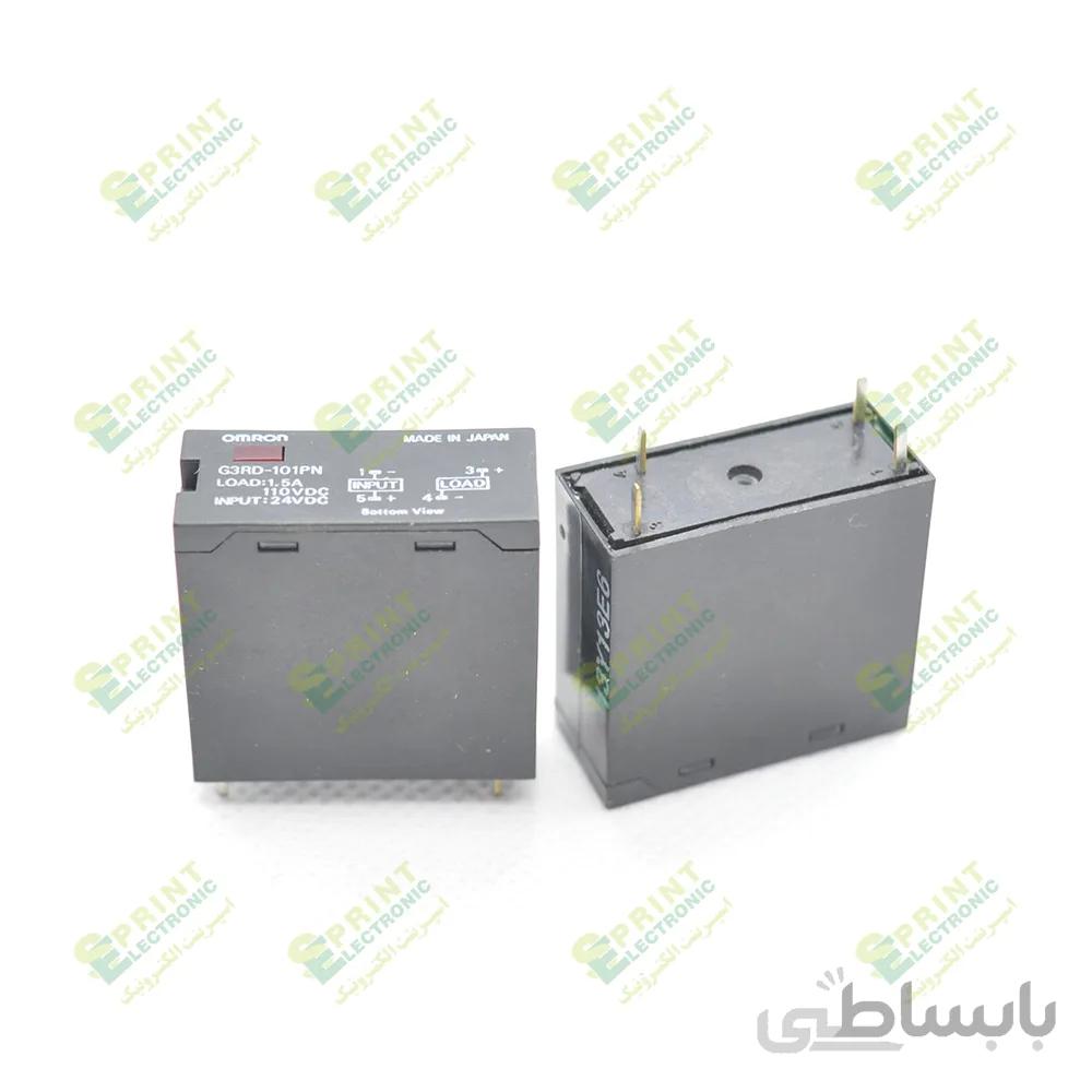 رله الکترونیکی SSR روبردی 4 پایه تک فاز 1.5 آمپر DC/DC