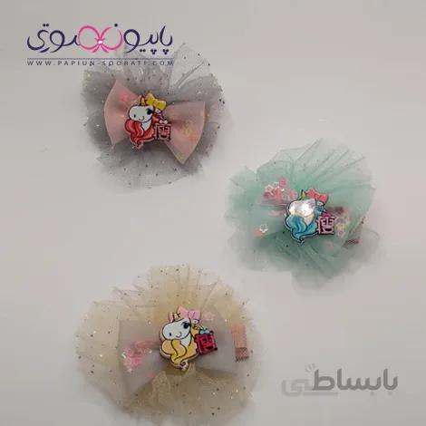 گیره مو انبری یونیکورن فانتزی