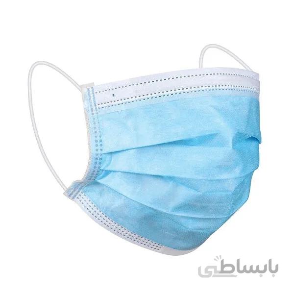 ماسک سه لایه کشدار – بسته بندی 50 عددی